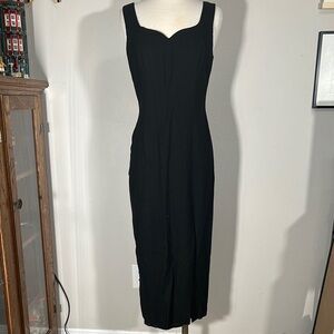 Elegant Black Sleeveless Dress